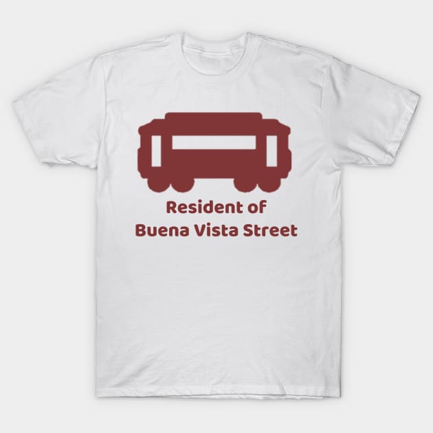 Resident of Buena Vista Street T-Shirt by duchessofdisneyland